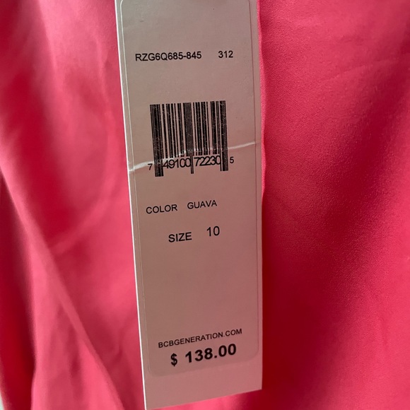 BCBG Generation Guava dress sz L or 8 NWT! - Picture 5 of 8